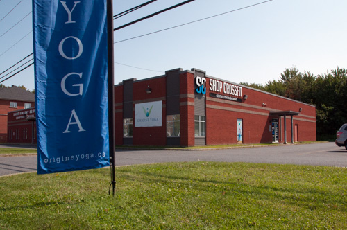 Bannière du studio Origine Yoga