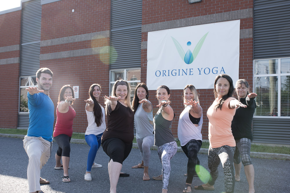 Équipe de professeurs chez Origine Yoga
